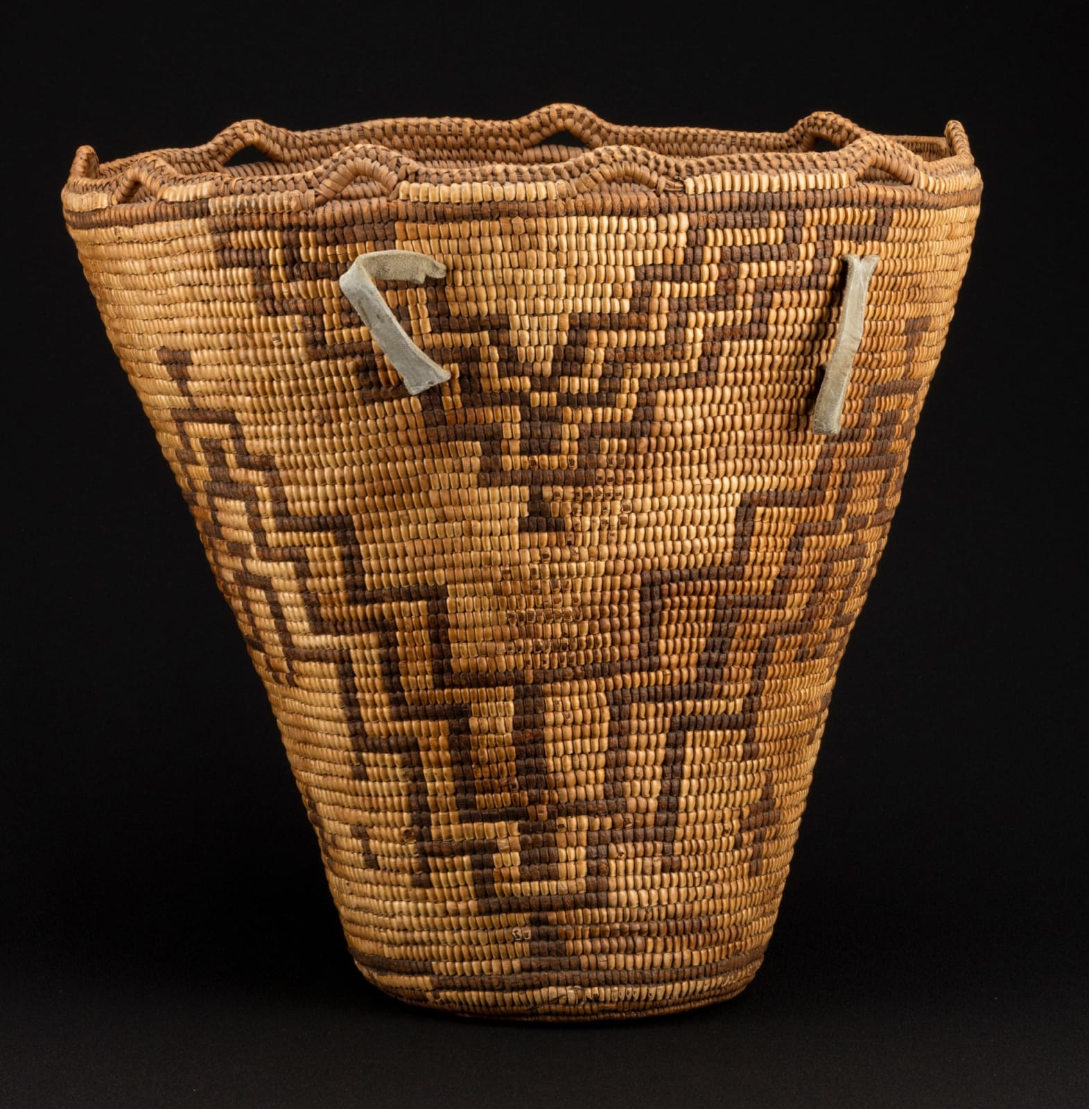UNIDENTIFIED SALISH ARTIST, Klickitat or Yakima Burden Basket, late 1800s