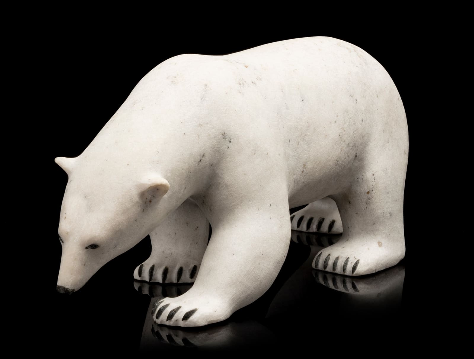 PAUL QUVIQ MALLIKI (1956-) NAUJAAT (REPULSE BAY), Walking Bear, 1999