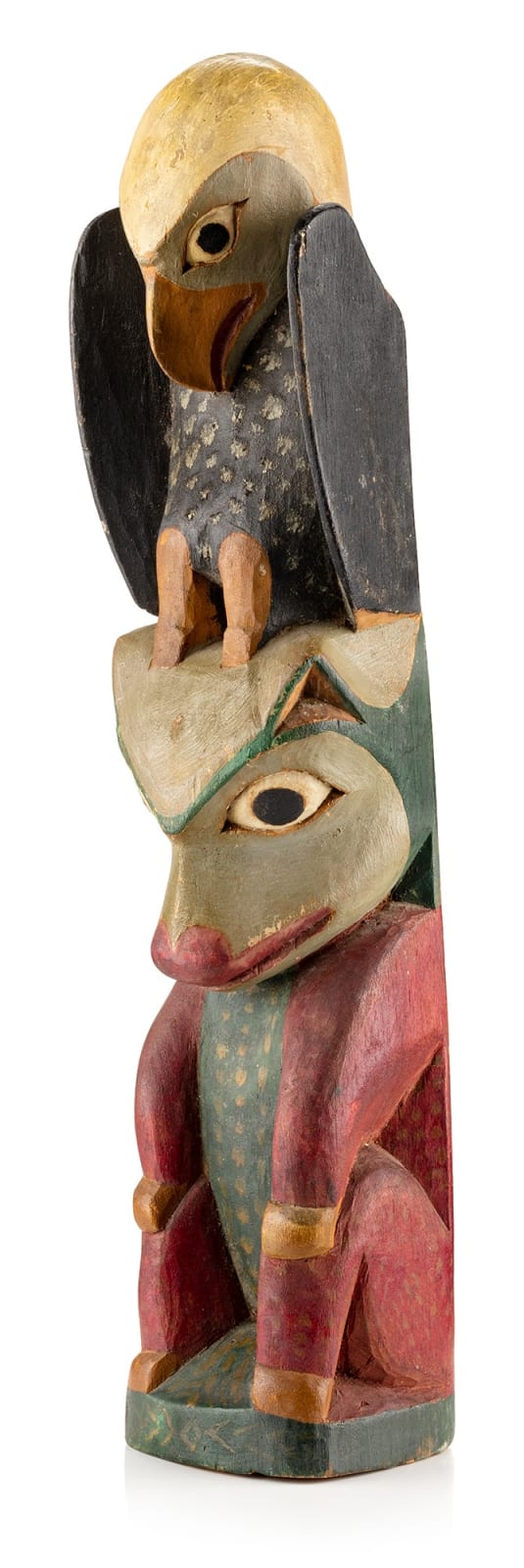 UNIDENTIFIED NUU-CHAH-NULTH ARTIST, Model Totem Pole, 28 July 1908
