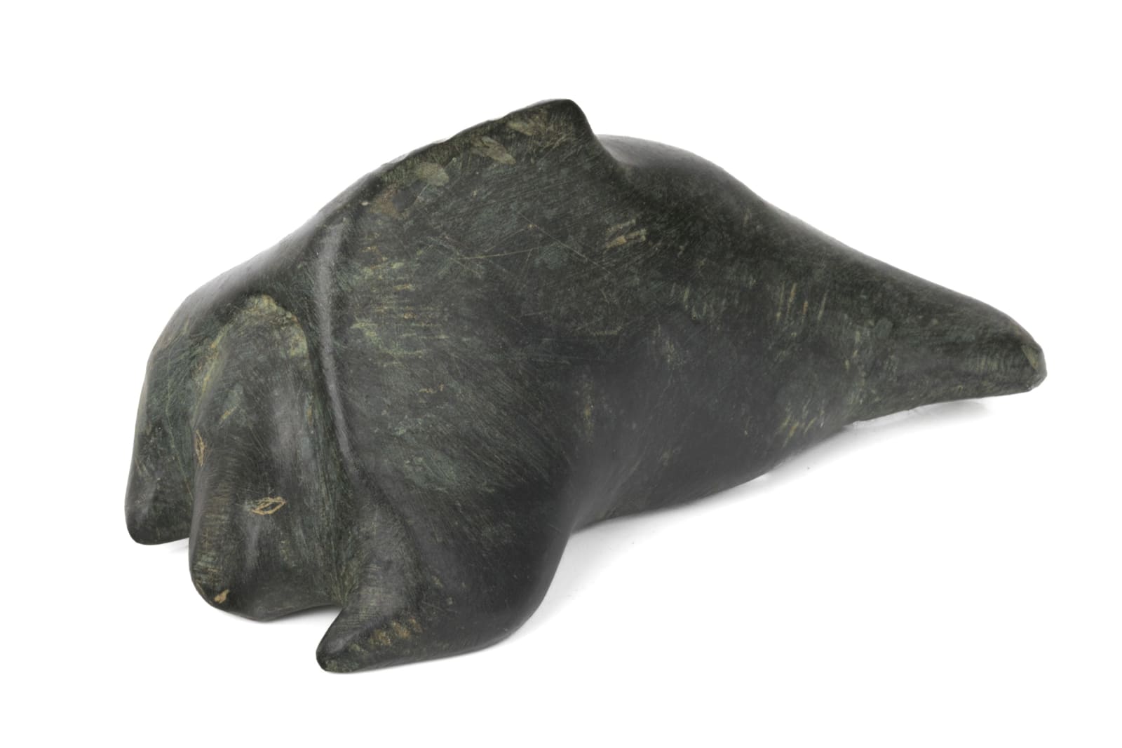 BARNABUS ARNASUNGAAQ (1924-2017) QAMANI'TUAQ (BAKER LAKE), Muskox Fish Transformation, c. 1980