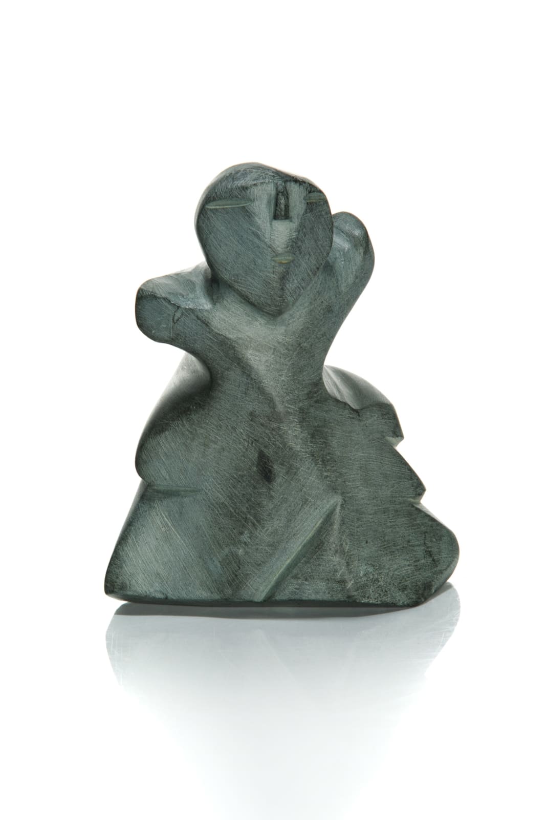 GEORGE ARLUK (1949-2023) ARVIAT (ESKIMO POINT), Figure, early-mid 1970s