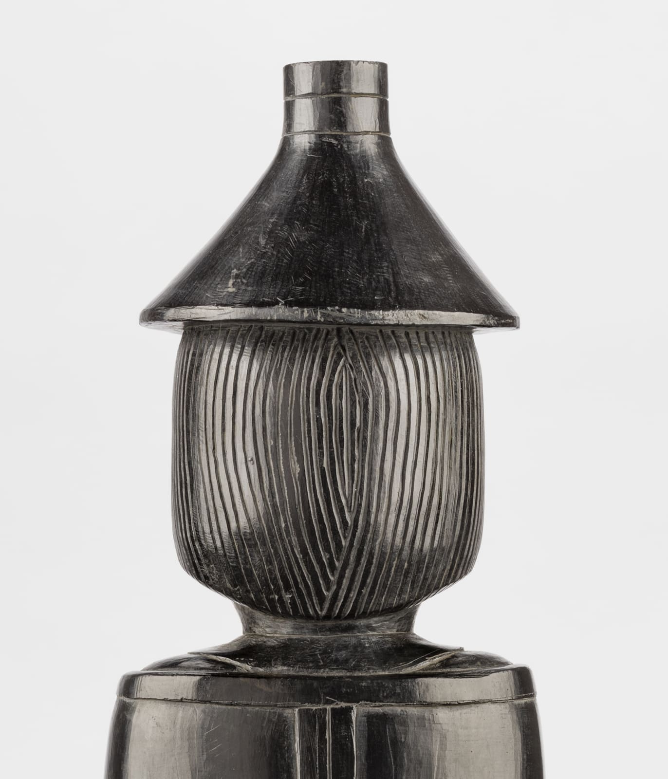 UNIDENTIFIED ARTIST, HAIDA, Haida Chief Holding a Copper, c. 1890