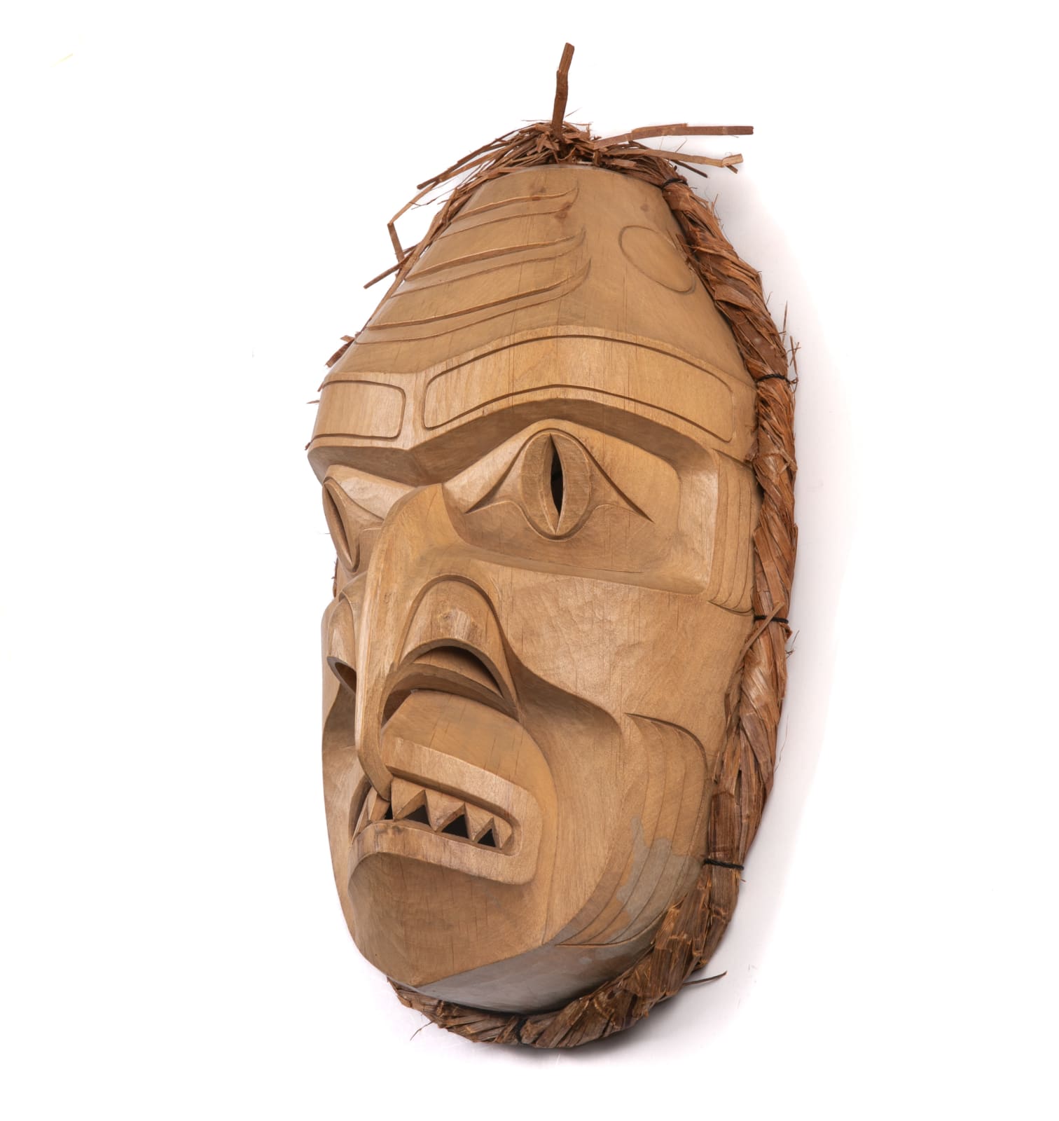 STANLEY “STAN” CLIFFORD HUNT (1954-) KWAKWA̱KA̱ʼWAKW, FORT RUPERT, B.C., Kwaguilth Shark (Dog Fish Mask), early 2000s