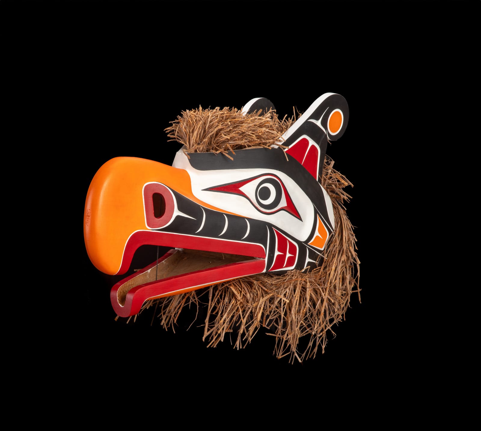 STEPHEN BRUCE (1968-) KWAKWA̱KA̱ʼWAKW, ALERT BAY, B.C., Thunderbird Mask, 1998