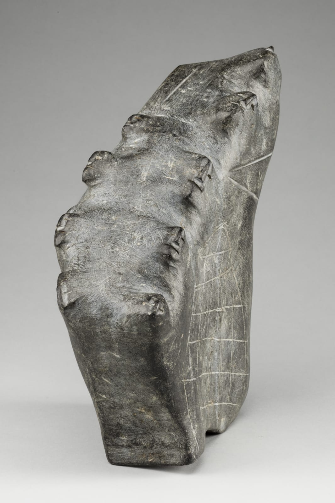 LUCY TASSEOR TUTSWEETOK (1934-2012) ARVIAT (ESKIMO POINT), Family and Igloos, late 1970s