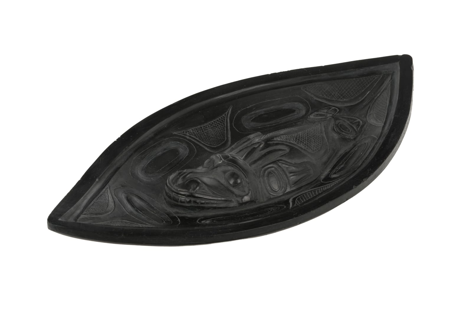 UNIDENTIFIED HAIDA ARTIST, Whale Dish, c. 1915-1920