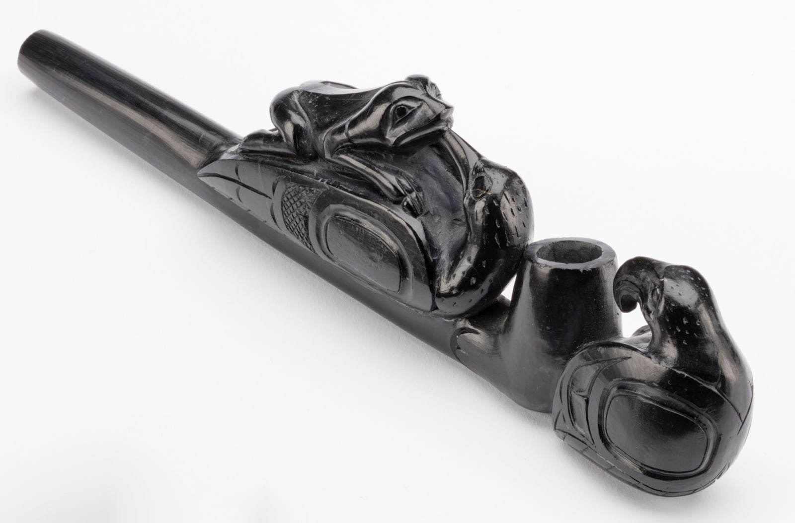 UNIDENTIFIED HAIDA ARTIST, Late Trade Pipe, c. late 1880s
