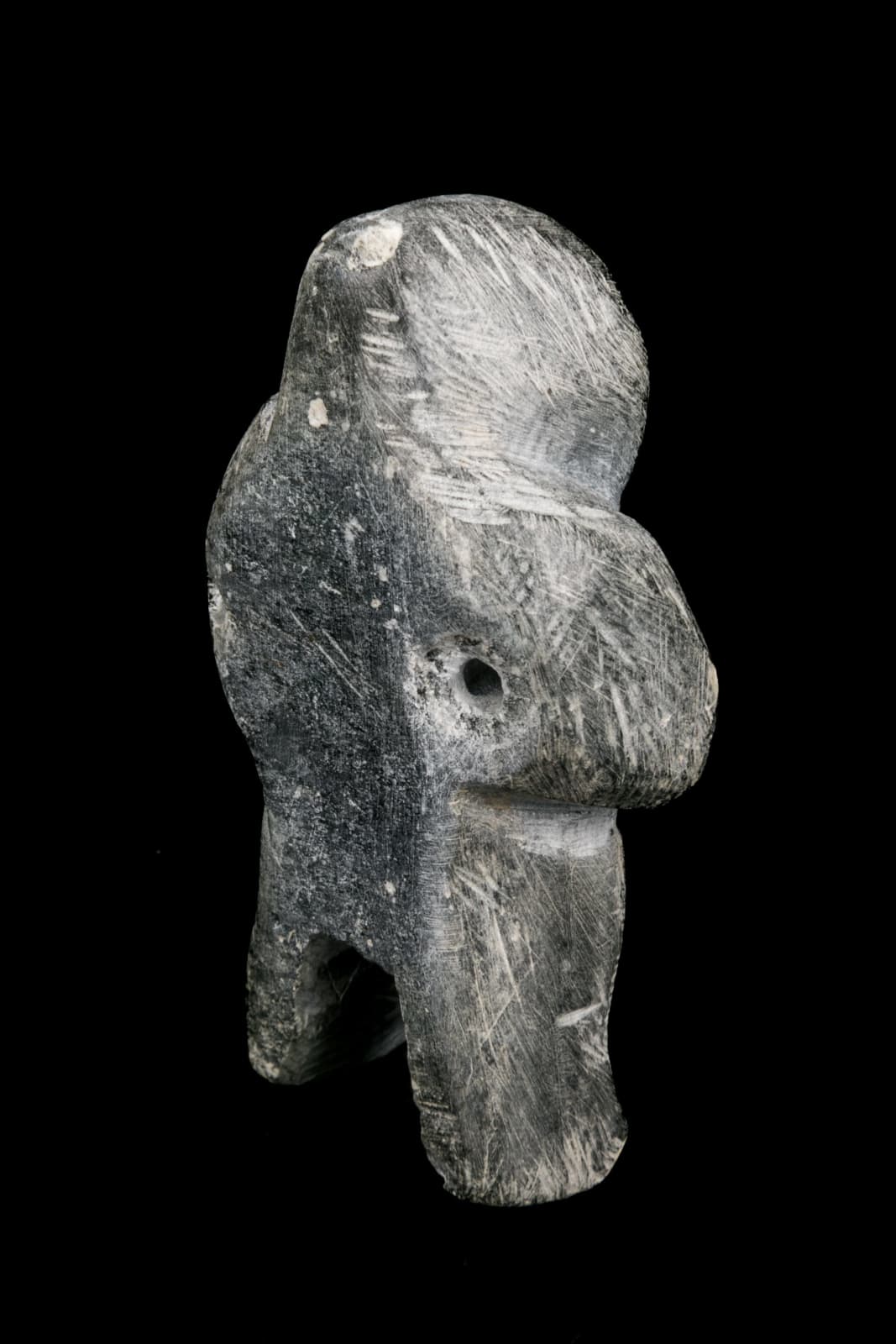 JOHN KAVIK (1897-1993) KANGIQLINIQ (RANKIN INLET), Standing Man, early 1970s