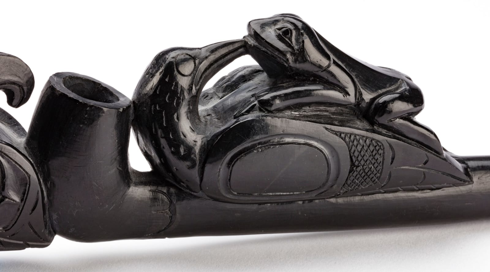 UNIDENTIFIED HAIDA ARTIST, Late Trade Pipe, c. late 1880s