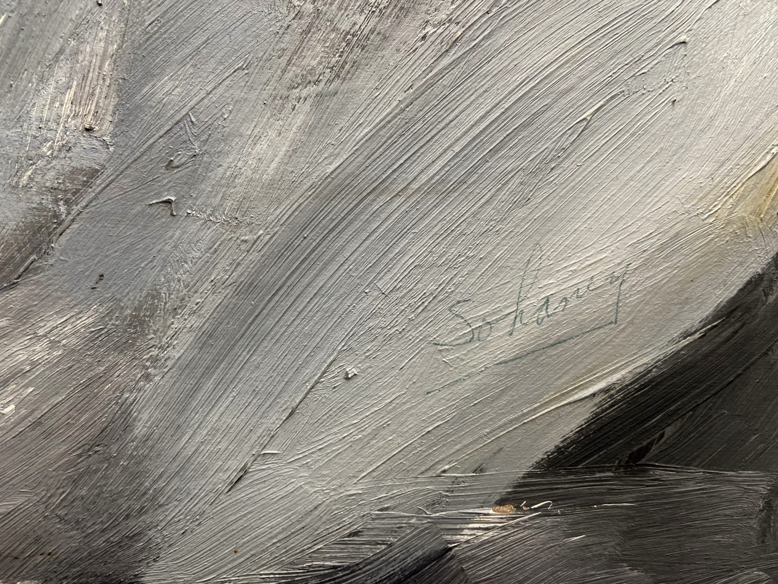 SOHANEY (JACK DOUGLAS HOWARD SCHONEY WILKINSON, DOUG WILKINSON, JACK DOUGLAS WILKINSON, JACK AXEL WILKINSON, JOHNNY CANOE) (1919-1979), HÚŊKPAPȞA LAKȞÓTA NATION, Untitled (Opposing Birds / Fighting Cocks), c. 1957