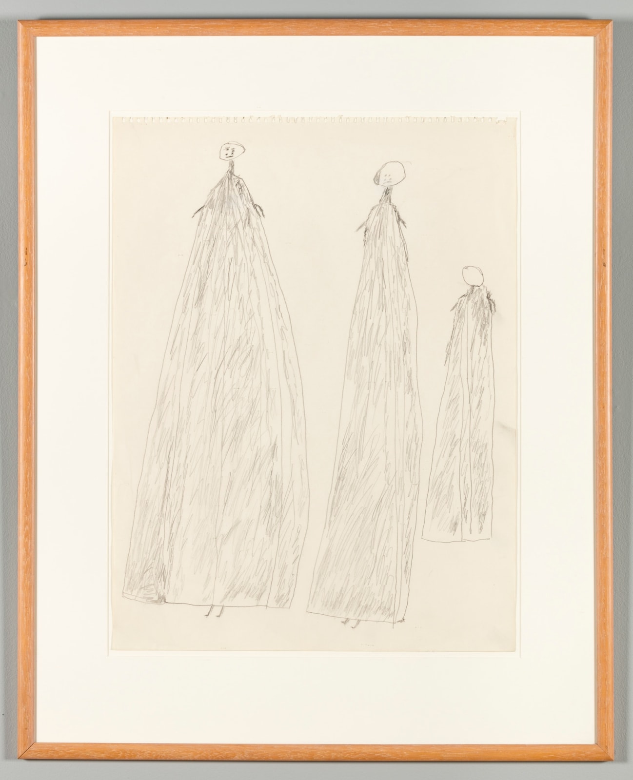 PARR (1893-1969) KINNGAIT (CAPE DORSET), Untitled (Three Figures), Spring 1961