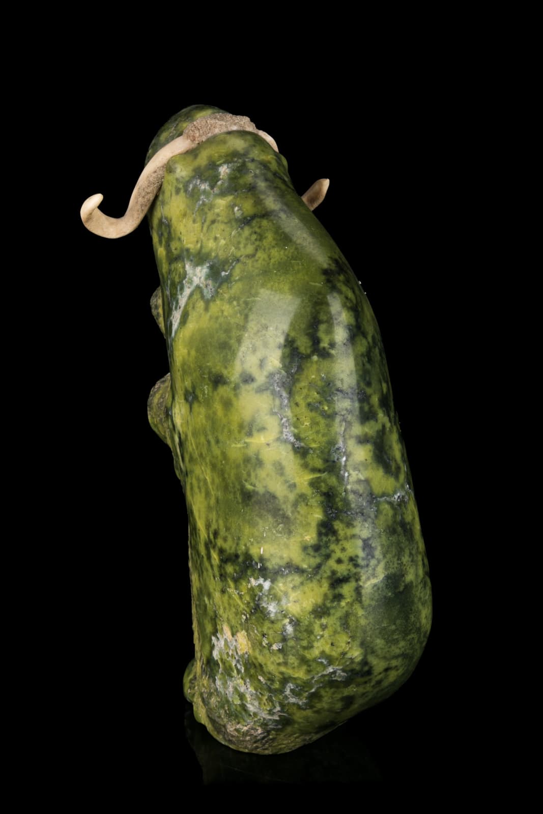 TEMELA OOPIK (1946-2018) KIMMIRUT (LAKE HARBOUR), Rearing Muskox, c. early 1980s