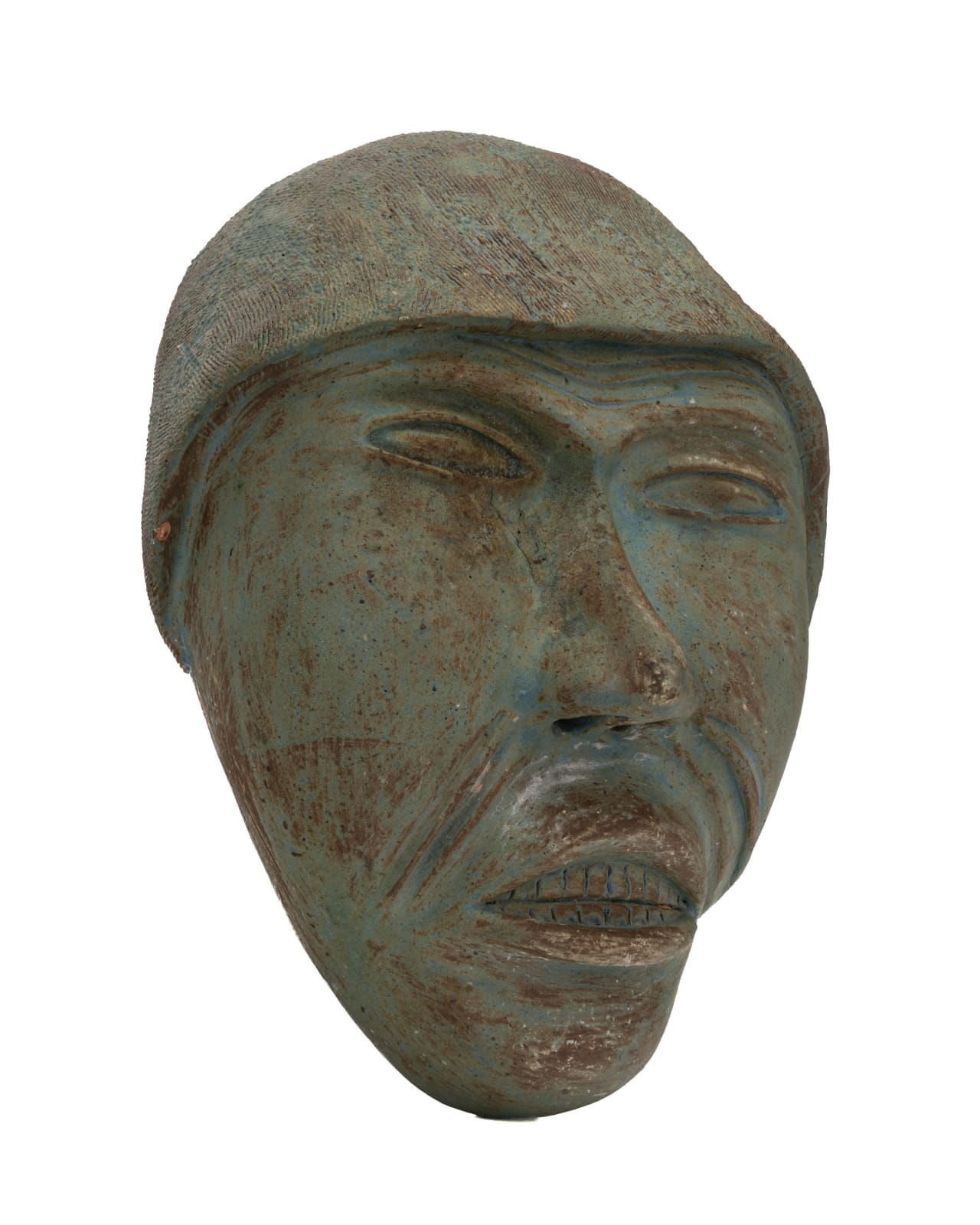YVOO SAMGUSAK MANGELIK (1942-2013) KANGIQLINIQ (RANKIN INLET), Face of a Man, c. 1973-75
