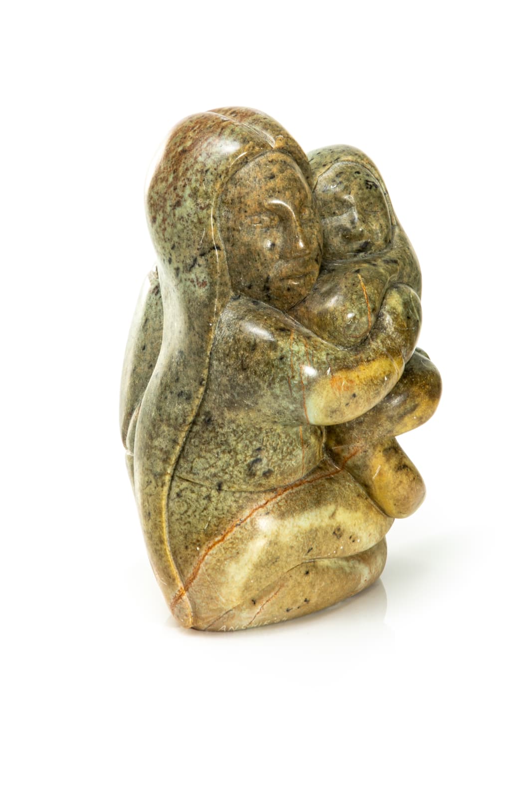 ABRAHAM ANGHIK RUBEN, O.C. (1951-) PAULATUK / SALT SPRING ISLAND, B.C, Mother Holding Swaddled Child, 2004