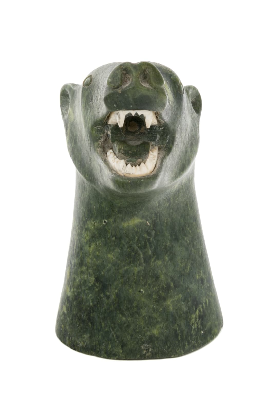 IYOLA KINGWATSIAK (1933-2000) KINNGAIT (CAPE DORSET), Surfacing Polar Bear, c. 1965