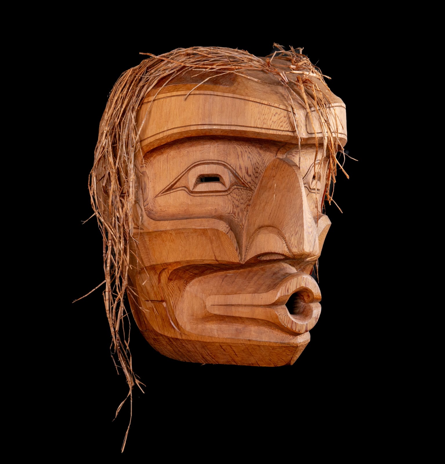 STANLEY “STAN” CLIFFORD HUNT (1954-) KWAKWA̱KA̱ʼWAKW, FORT RUPERT, B.C., Tsonokwa (Kwaguilth Wild Woman), c. early 2000s