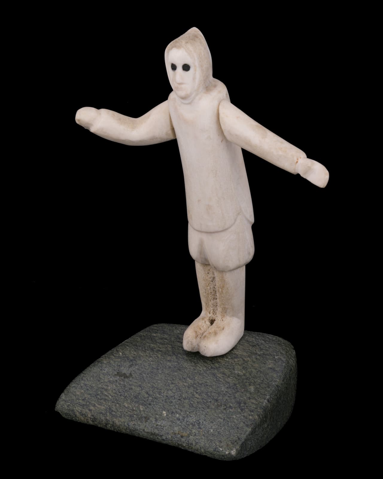 PANNIARK SIUSANGNARK (1934-) NAUJAAT (REPULSE BAY), Balancing Man, 1970s