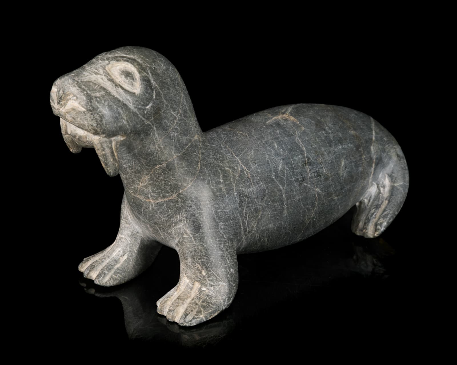 JOE TALIRUNILI (1893-1976) PUVIRNITUQ (POVUNGNITUK), Walrus, 1974