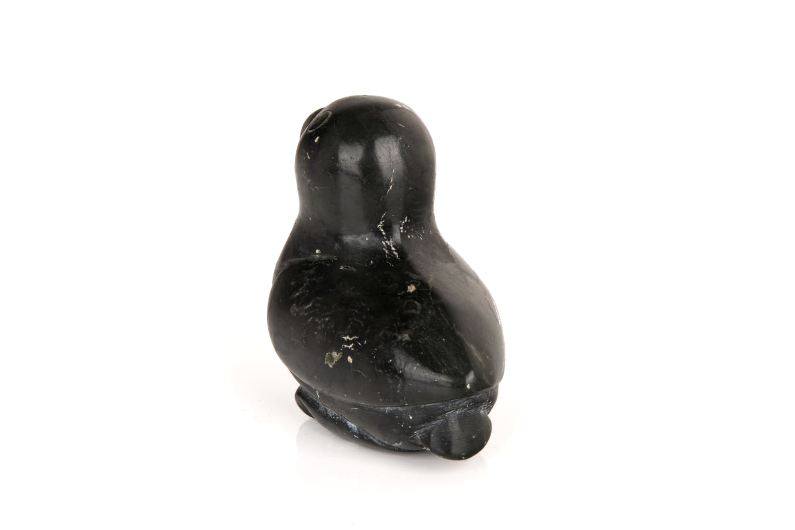 QAUNAQ (HAUNAK) MIKKIGAK (1932- 2020) KINNGAIT (CAPE DORSET), Pudgy Bird, c. 1970s