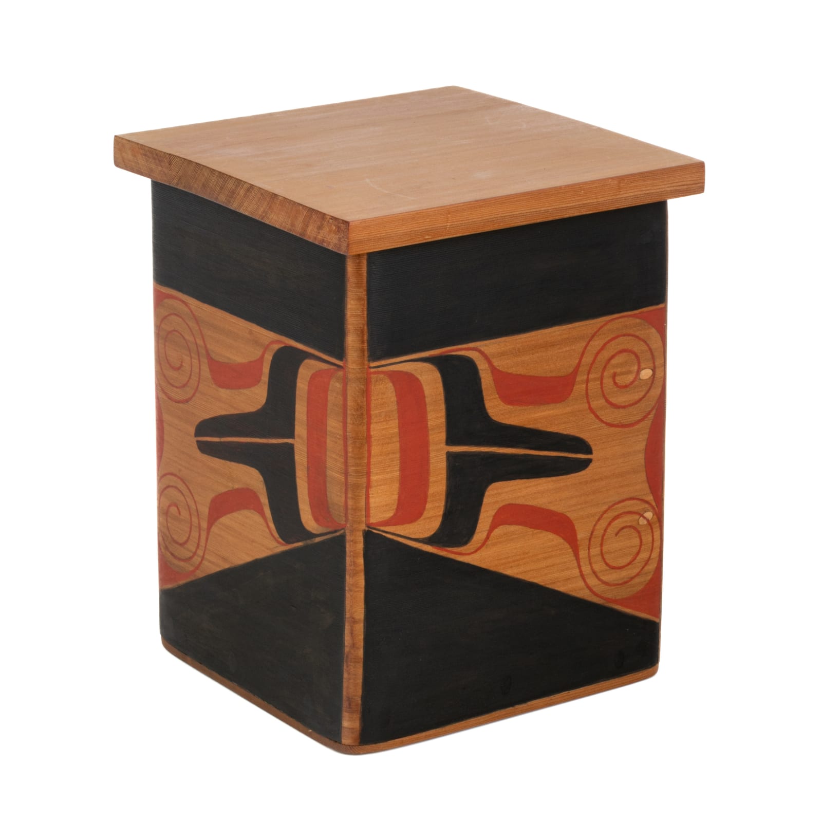 DUANE PASCO (1932-) AMERICAN, SEATTLE, WASHINGTON, 'Ksan Style Bentwood Box