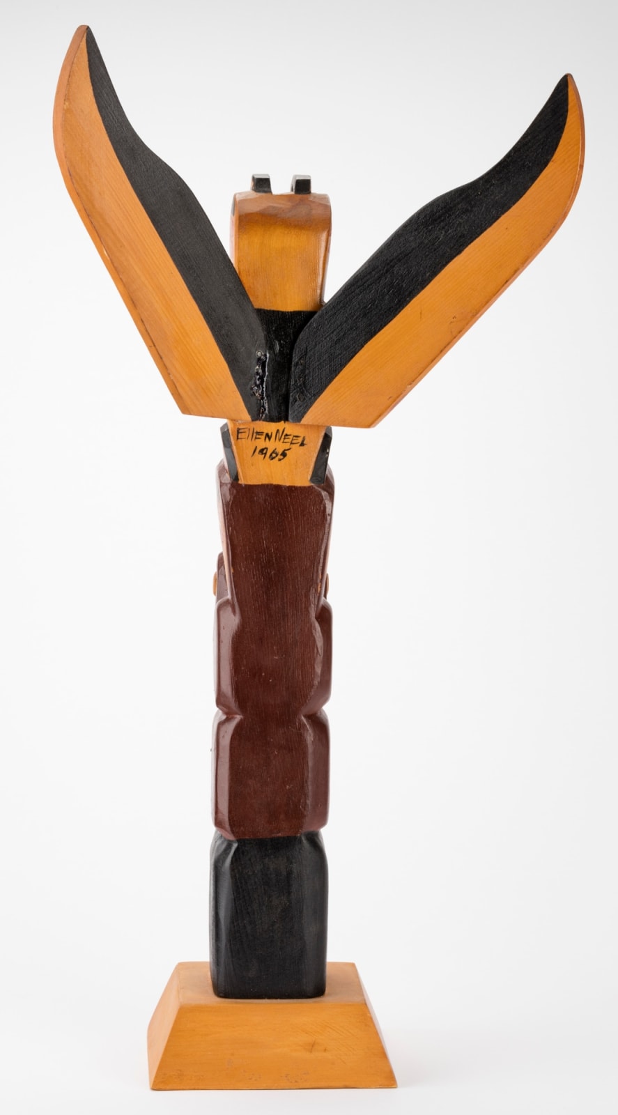 ELLEN NEEL (1916-1966) KWAKWA̱KA̱ʼWAKW, Model Totem Pole, 1965