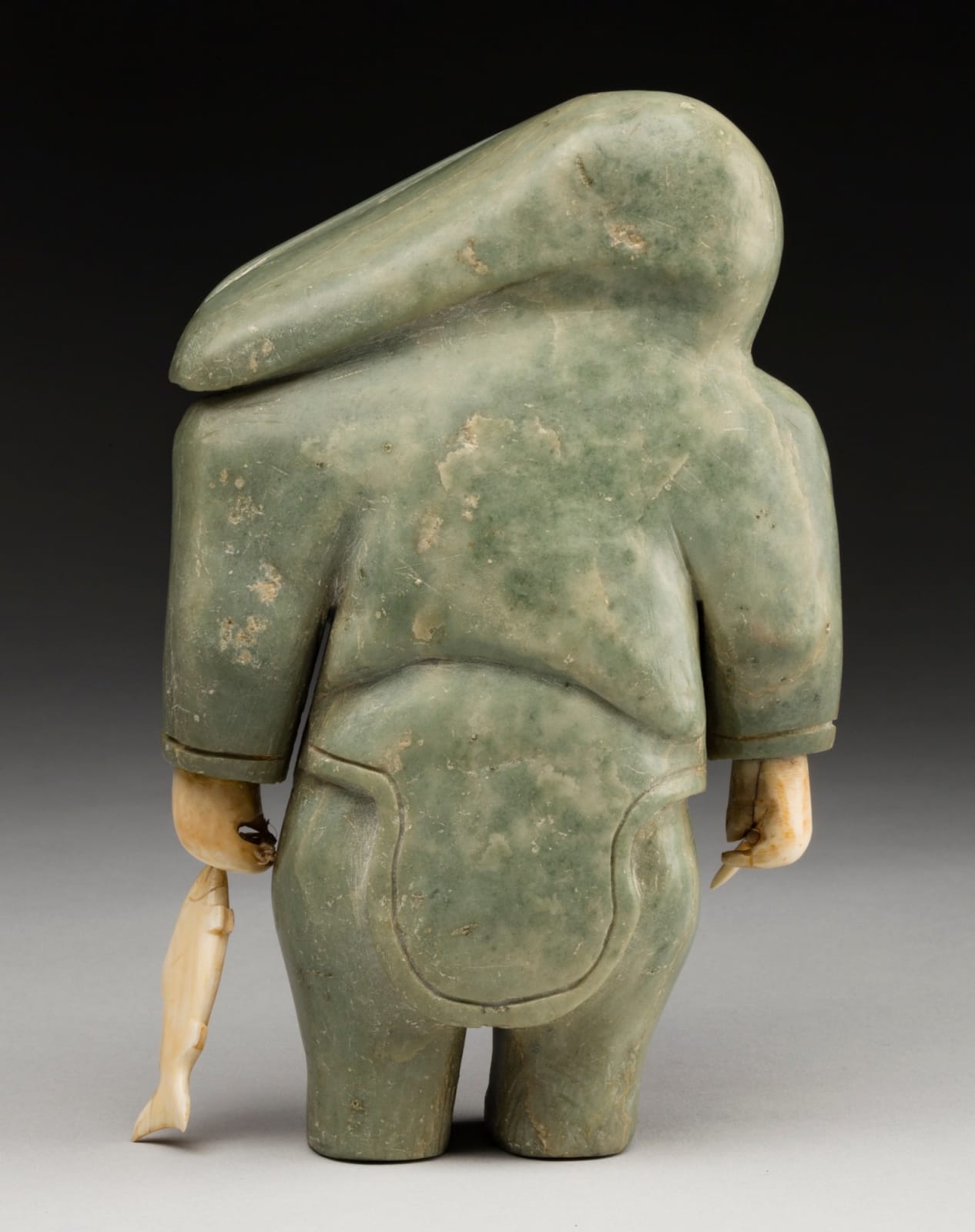 UNIDENTIFIED ARTIST, PROBABLY SANIKILUAQ (BELCHER ISLANDS), Fisherwoman, early 1950s