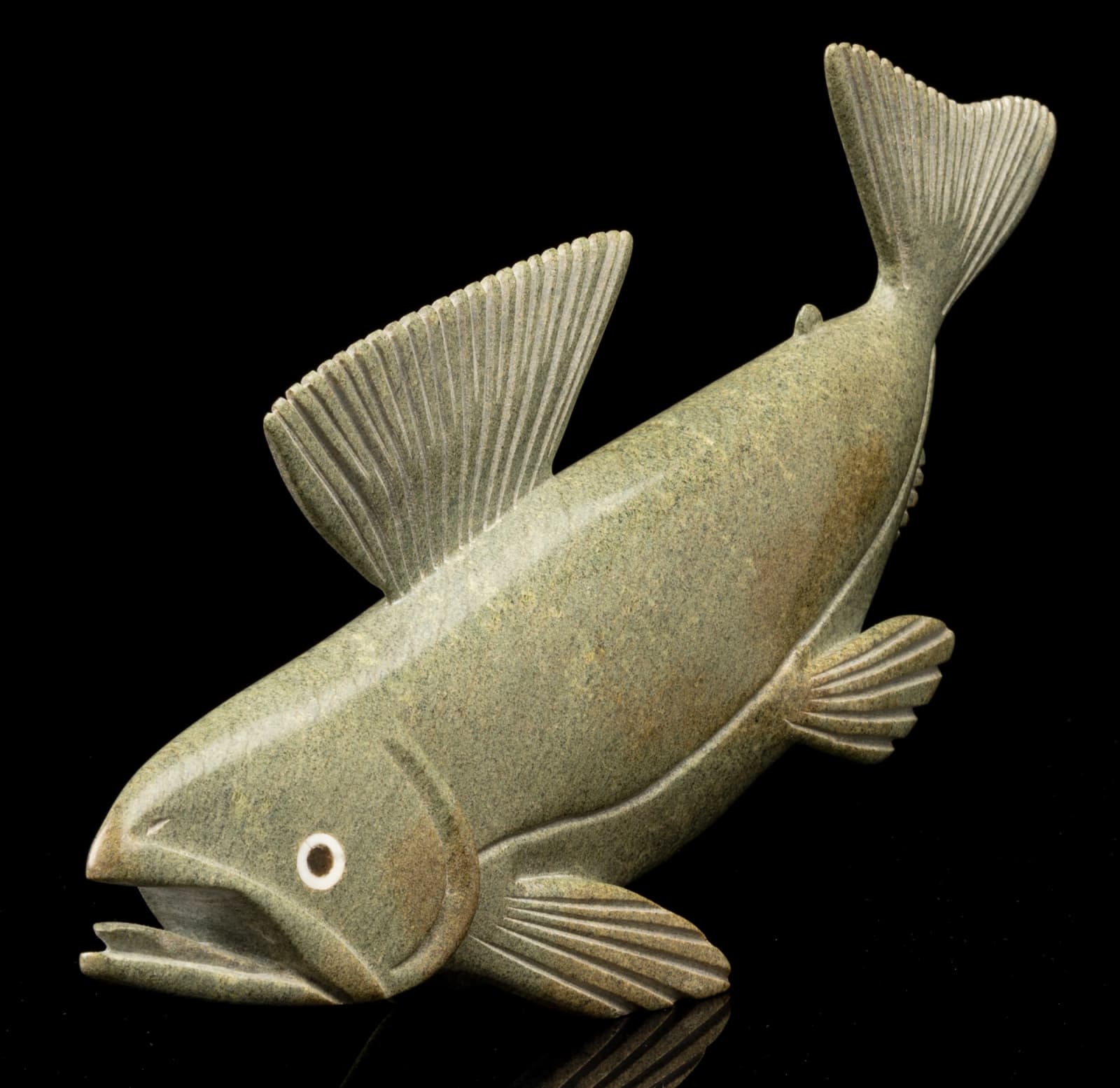 TOONOO SHARKY (1970-) KINNGAIT (CAPE DORSET), Fish, 1997