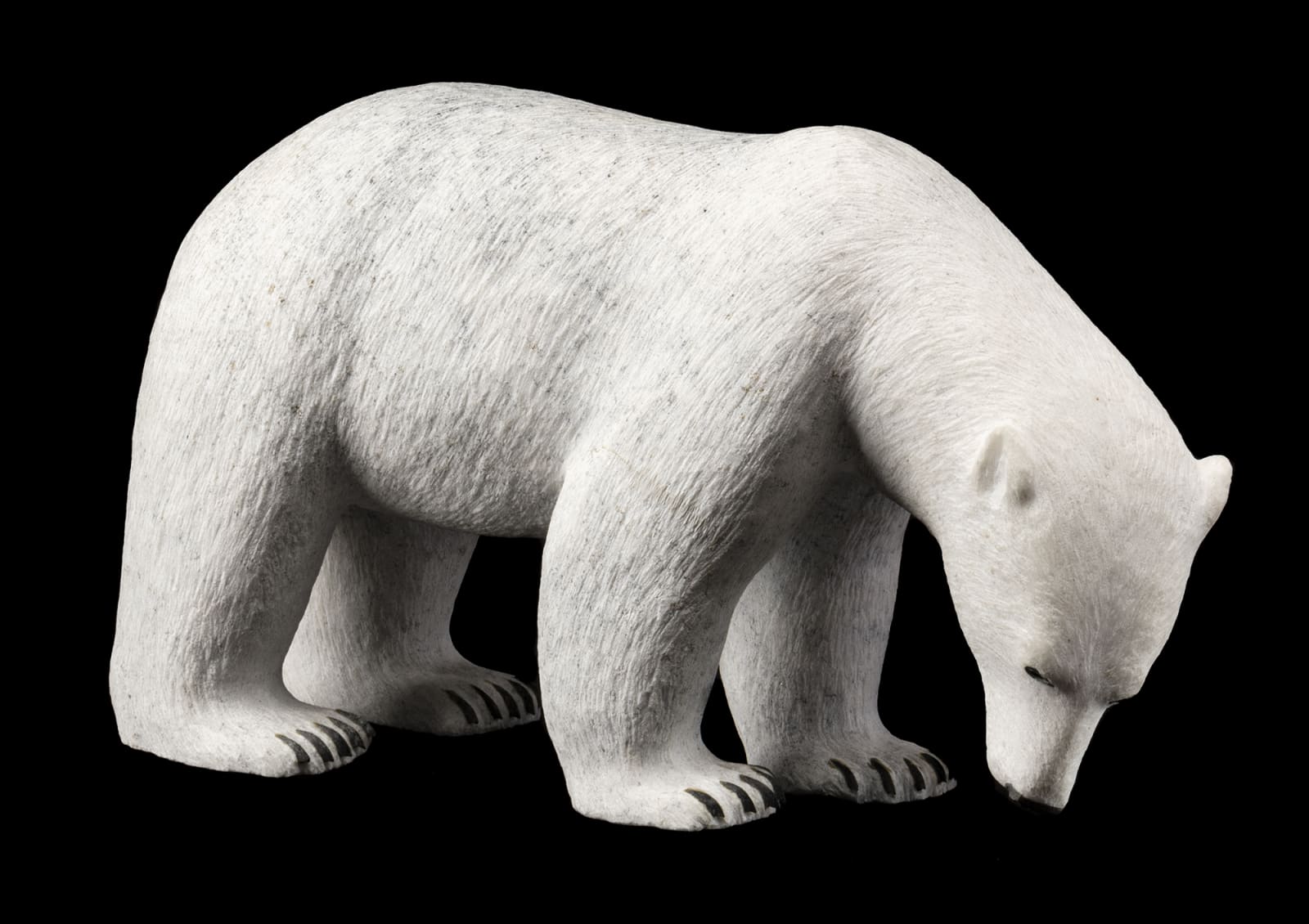 PAUL QUVIQ MALLIKI (1956-) NAUJAAT (REPULSE BAY), Scenting Polar Bear, 2008