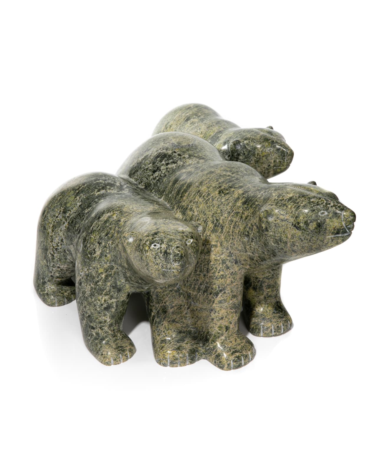 TAQIALUQ NUNA (1958-) KINNGAIT (CAPE DORSET), Family of Bears