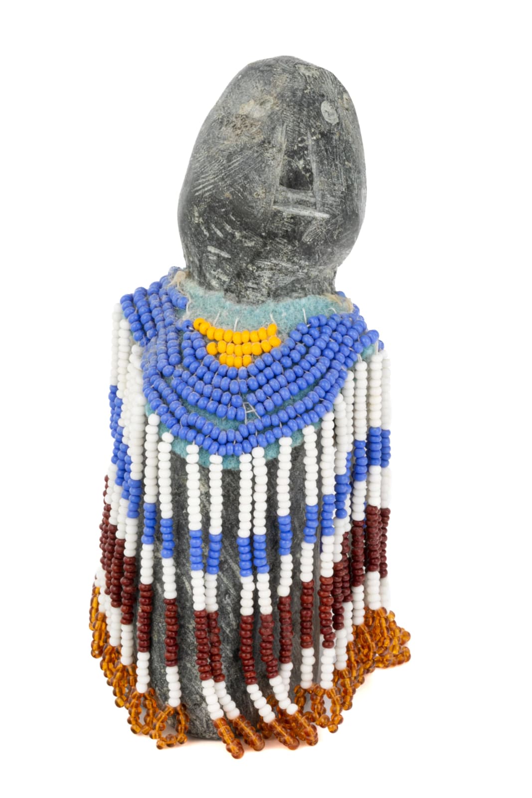 EVA TALOOKI ALIKTILUK (1927-1994) ARVIAT (ESKIMO POINT), Woman in a Beaded Amautiq