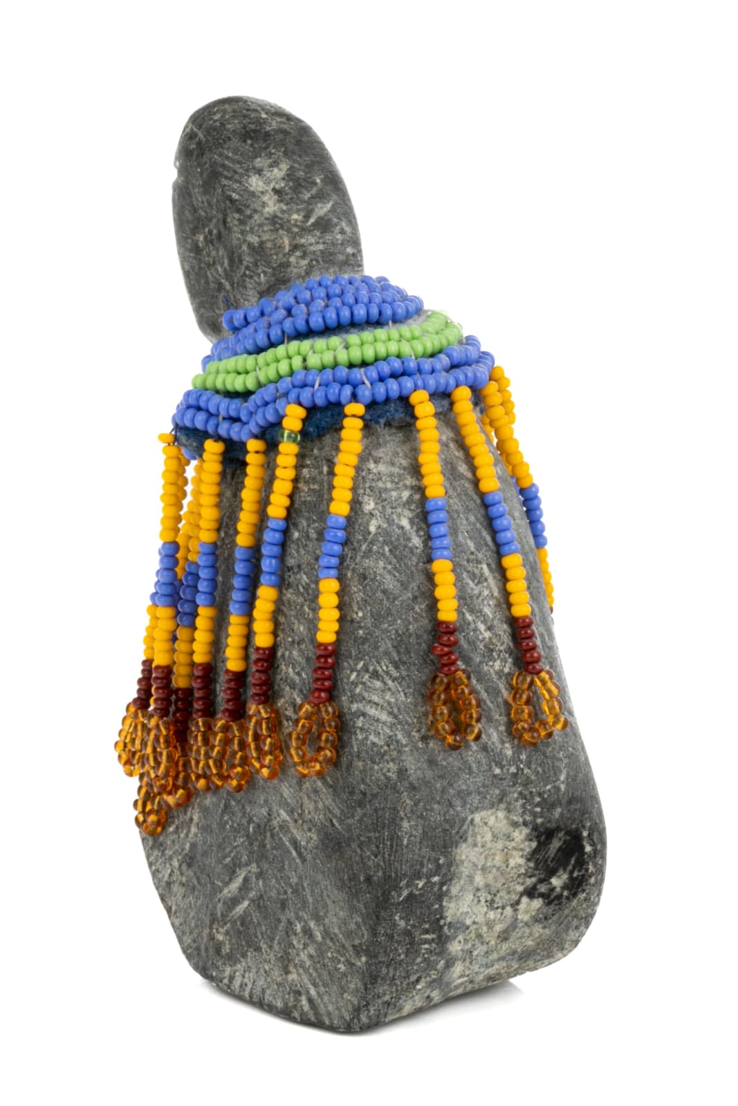 EVA TALOOKI ALIKTILUK (1927-1994) ARVIAT (ESKIMO POINT), Woman in Beaded Amautiq, mid-late 1980s