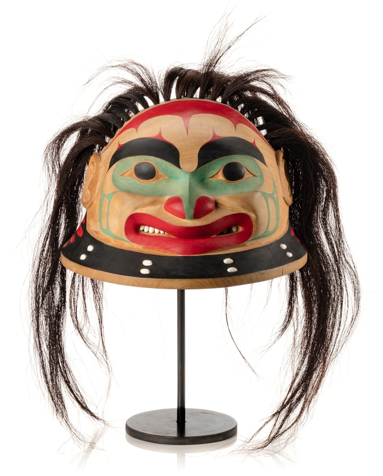 DOUG ZILKIE (1961-), NON-INDIGENOUS, War Helmet, 1991