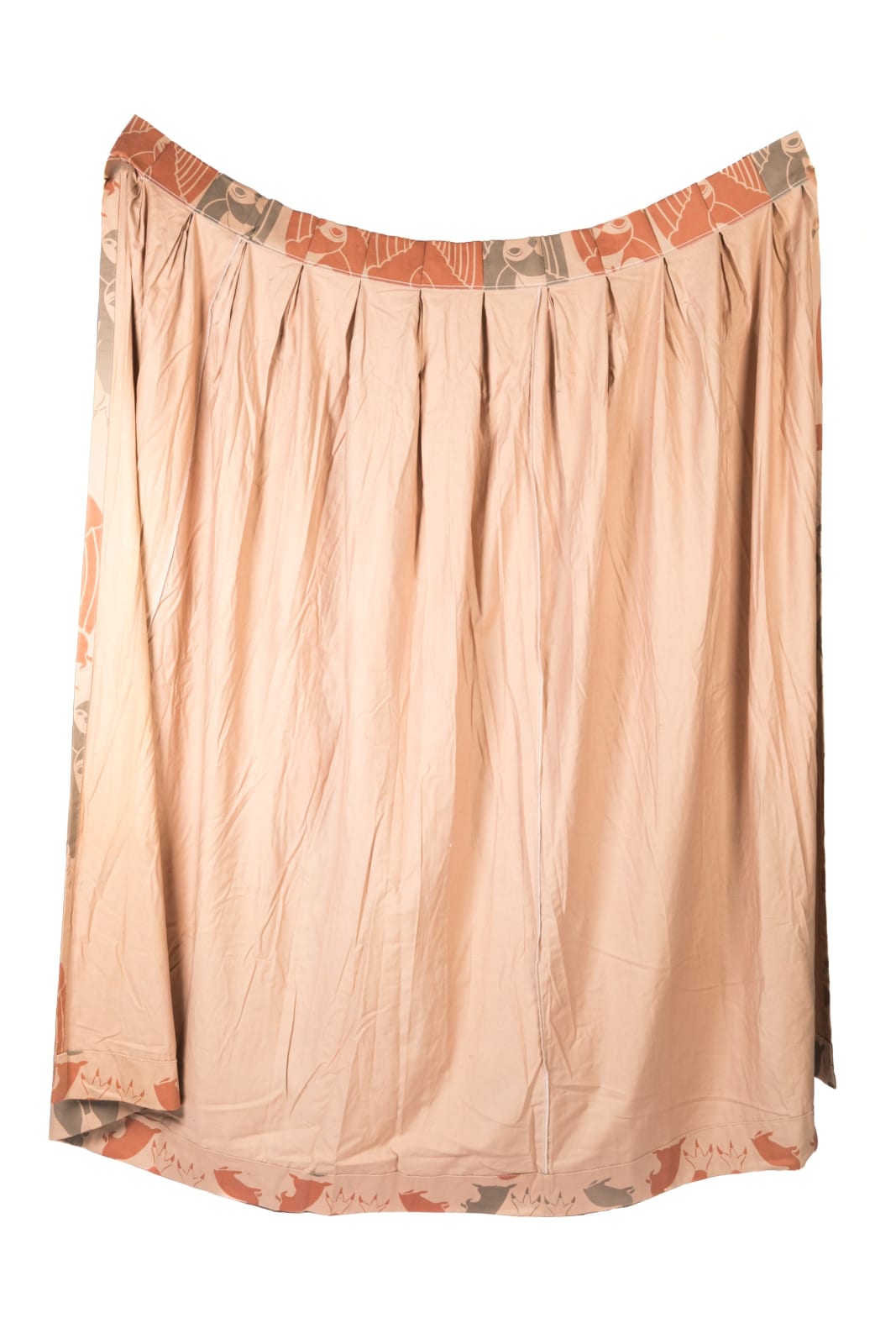 PAULOSIE SIVUAK (1930-1986) PUVIRNITUQ (POVUNGNITUK), Owl Family with Lemmings (Set of Curtains), 1976