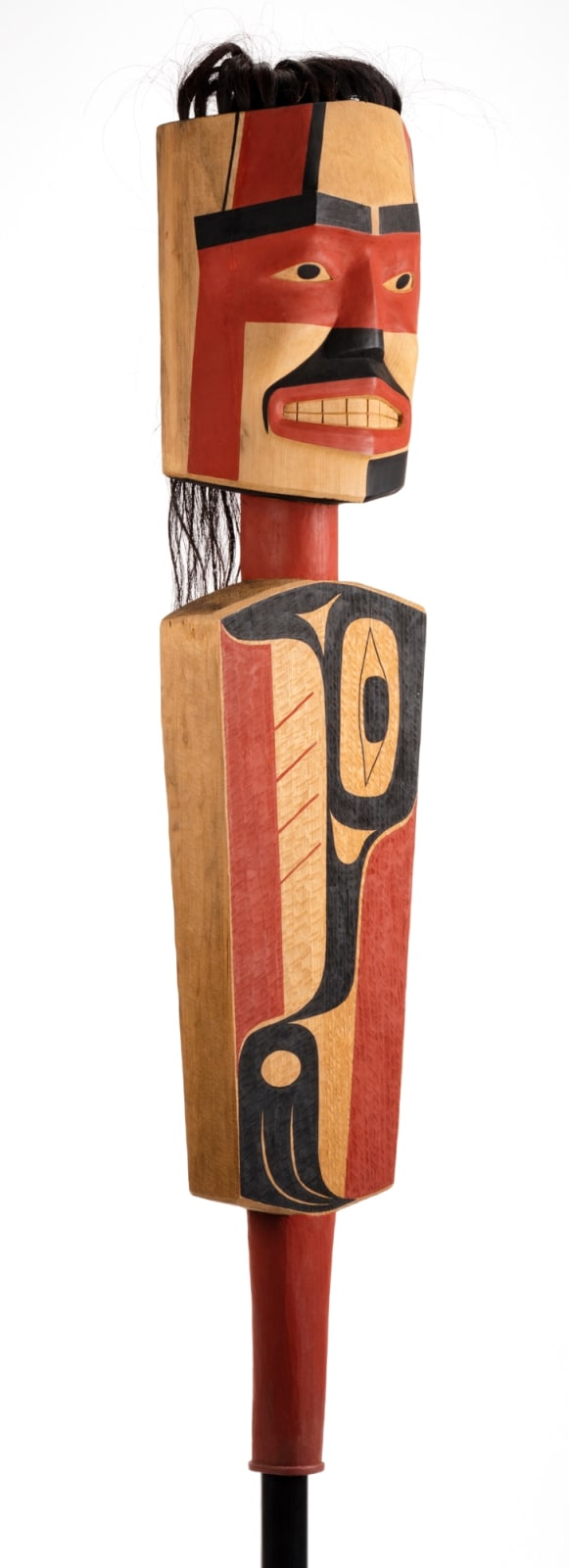 JOE DAVID (1946-) NUU-CHAH-NULTH, TOFINO, B.C., Shrine Figure, 2011