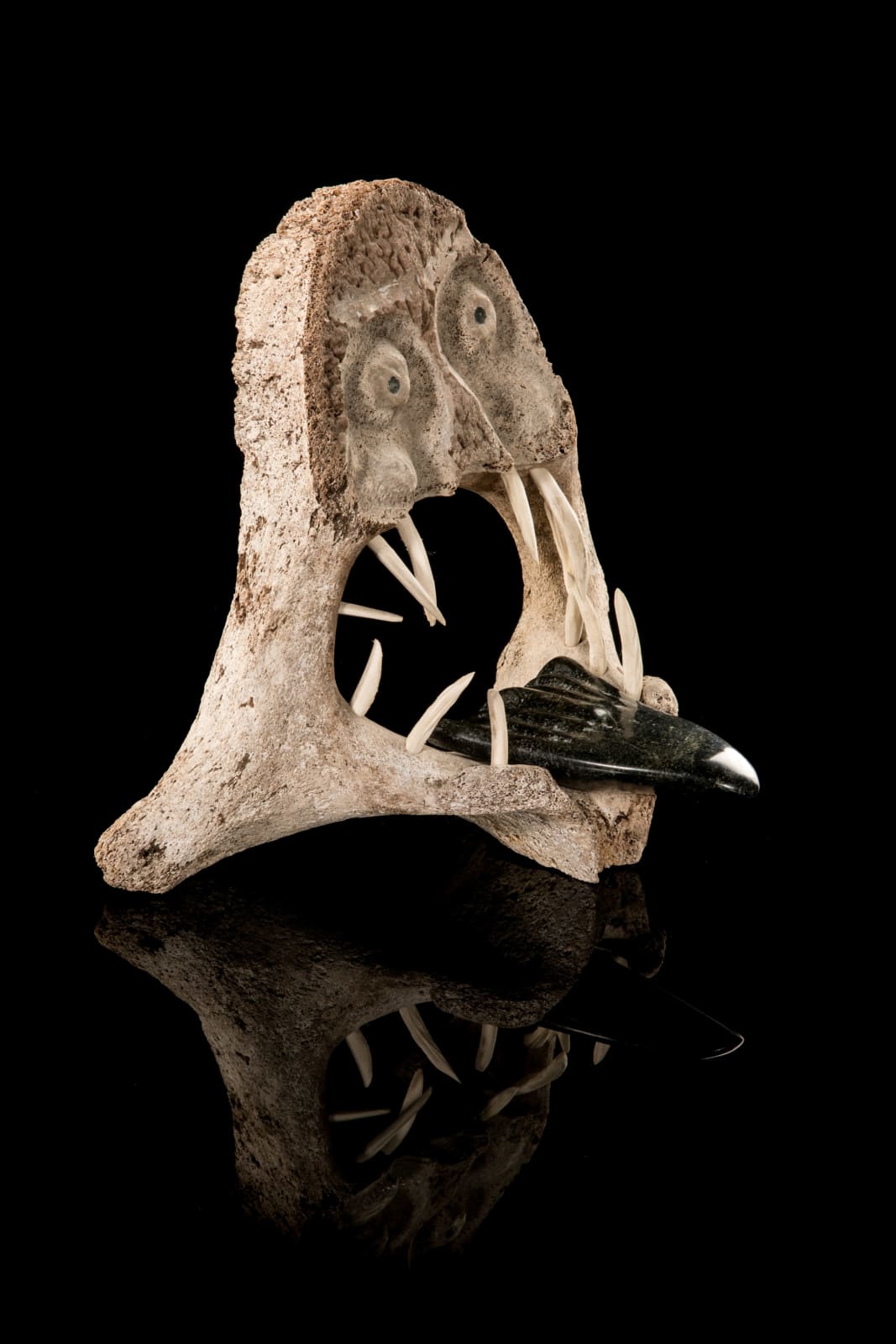 RALPH PORTER (1946-) UQSUQTUUQ (GJOA HAVEN), Spirit, August 1988