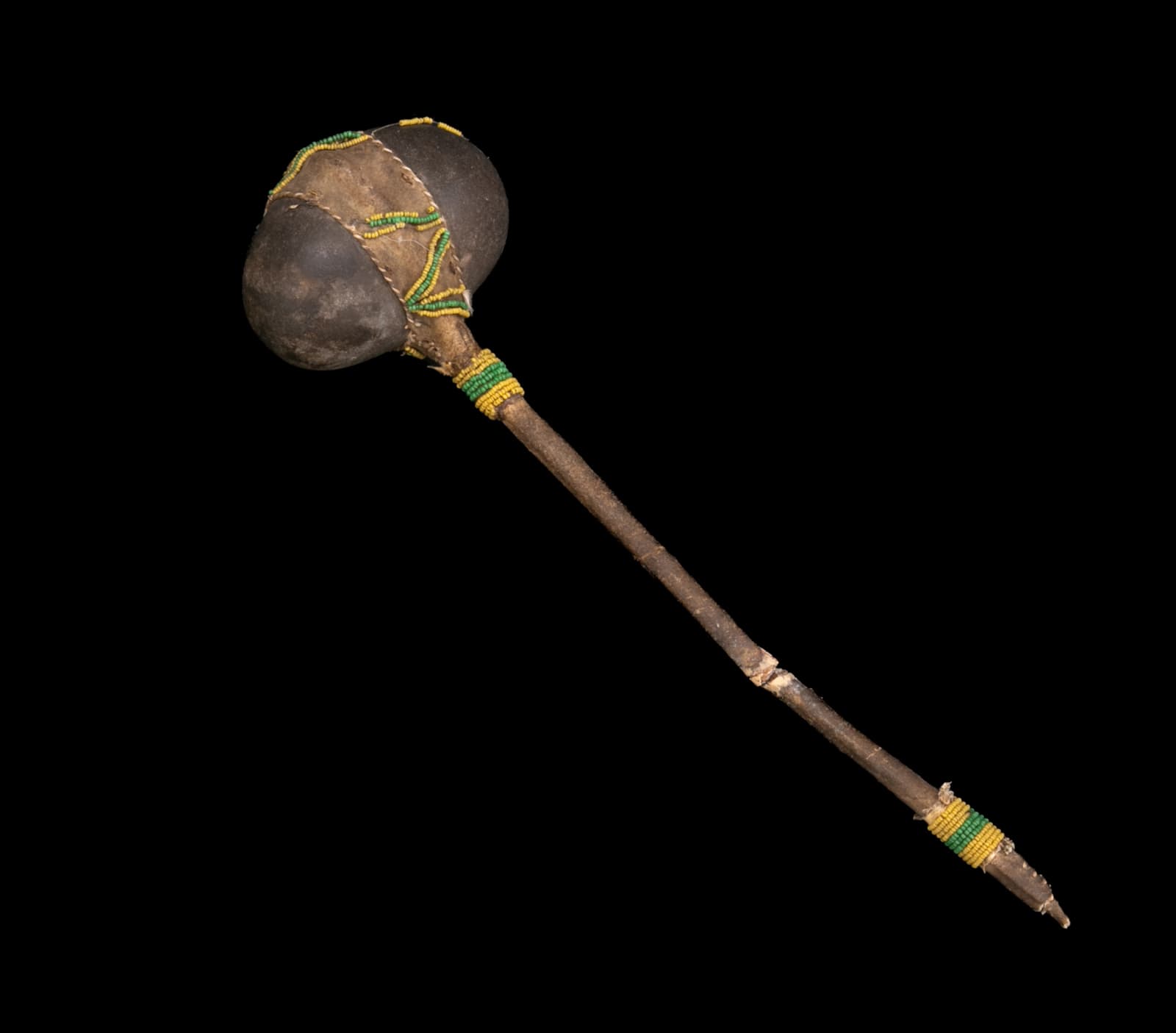 UNIDENTIFIED PLAINS ARTIST, PROBABLY SIOUX, Stone Head Club, early 20th century