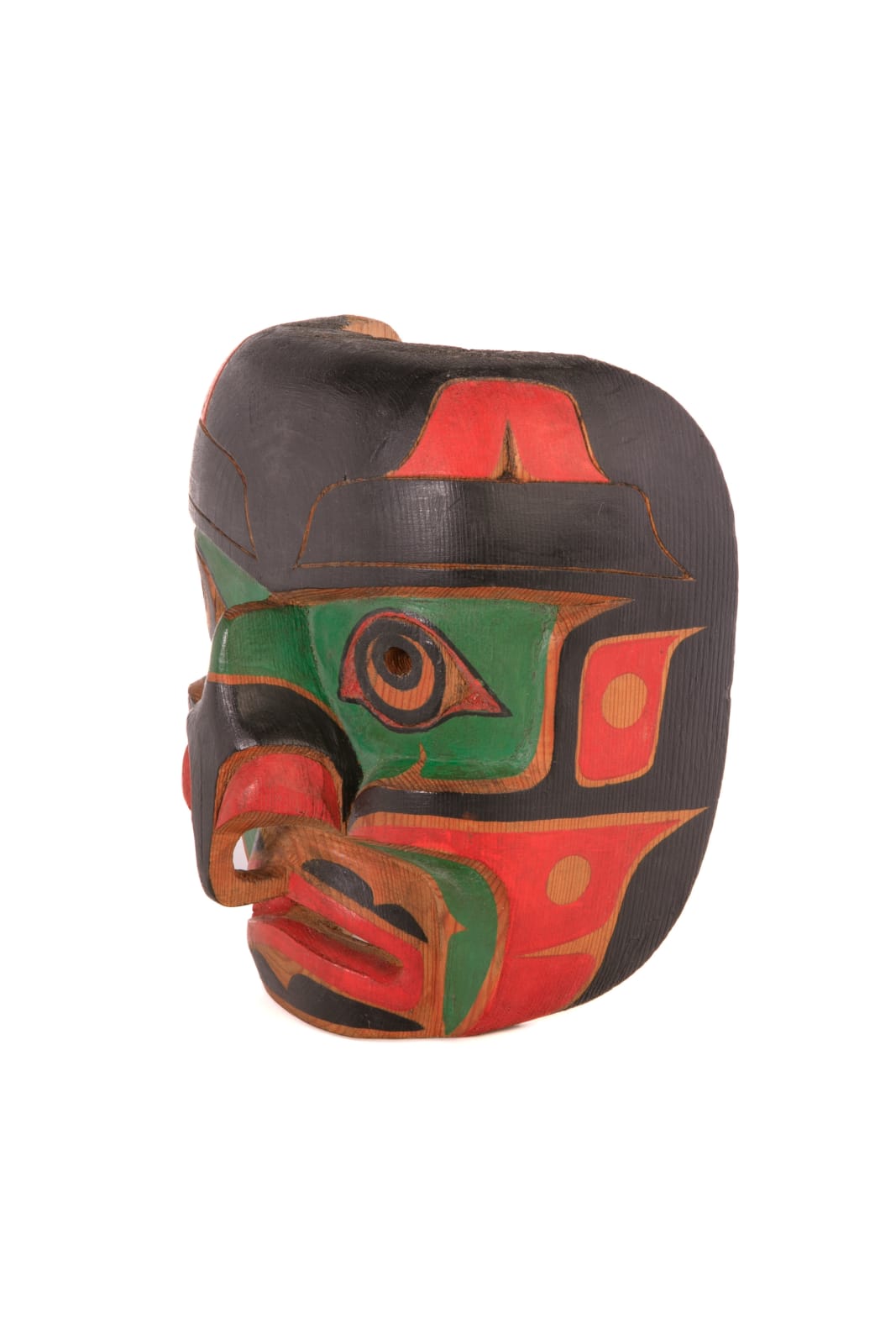 ALEX HUNT, KWAKWA̱KA̱ʼWAKW, Kwakiutl Hawkman Mask, 1 December 1984