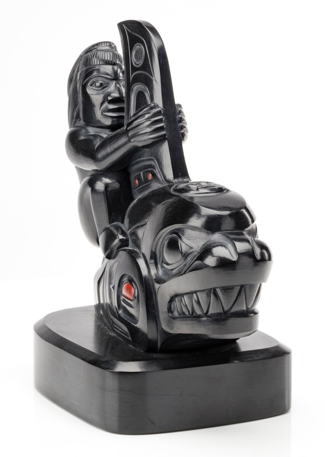 CHRISTIAN WHITE (1962-) OLD MASSET, HAIDA GWAII, Sǥaan (Supernatural Being), 2007