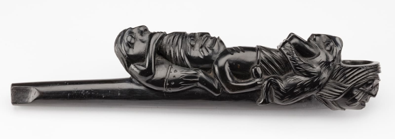 UNIDENTIFIED HAIDA ARTIST, Late Trade Pipe, c. 1880s-1890s