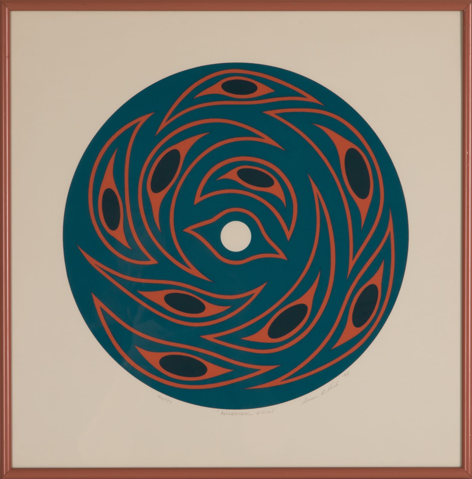 SUSAN POINT, C.C., R.C.A., O.B.C (1952-) MUSQUEAM, COAST SALISH, Ancestral Vision, 1994