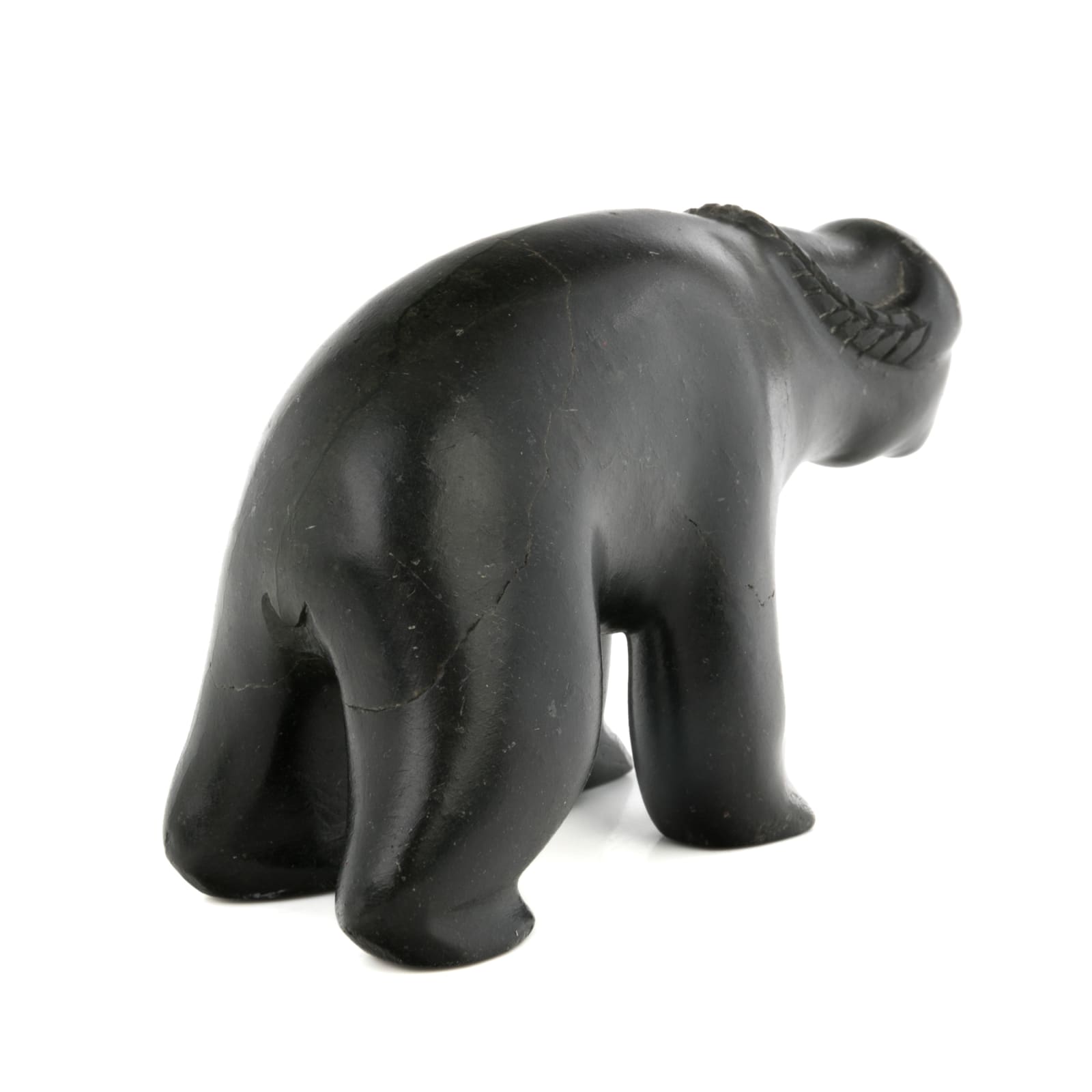 PETER PITSEOLAK (1902-1973) KINNGAIT (CAPE DORSET), Female Shaman Transforming into a Polar Bear, c. 1960