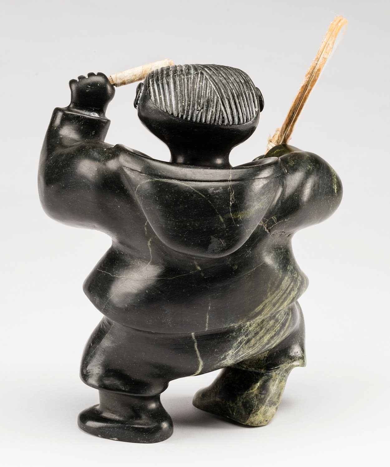 JUDAS ULLULAQ (1937-1999) Uqsuqtuuq (Gjoa Haven), Drum Dancer, c. 1983