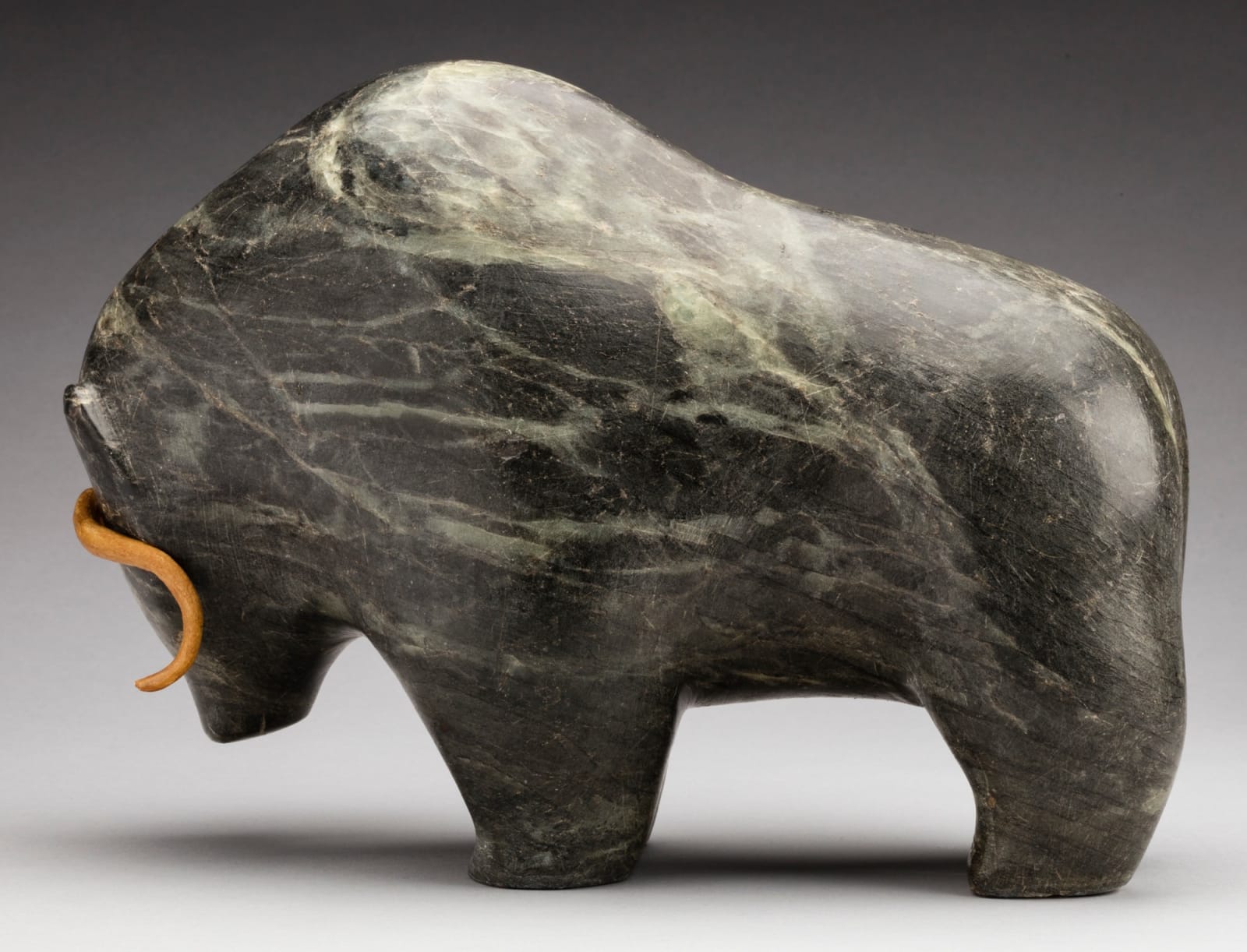 ERIC NIUQTUK (1937-1994) QAMANI’TUAQ (BAKER LAKE), Muskox, early 1960s