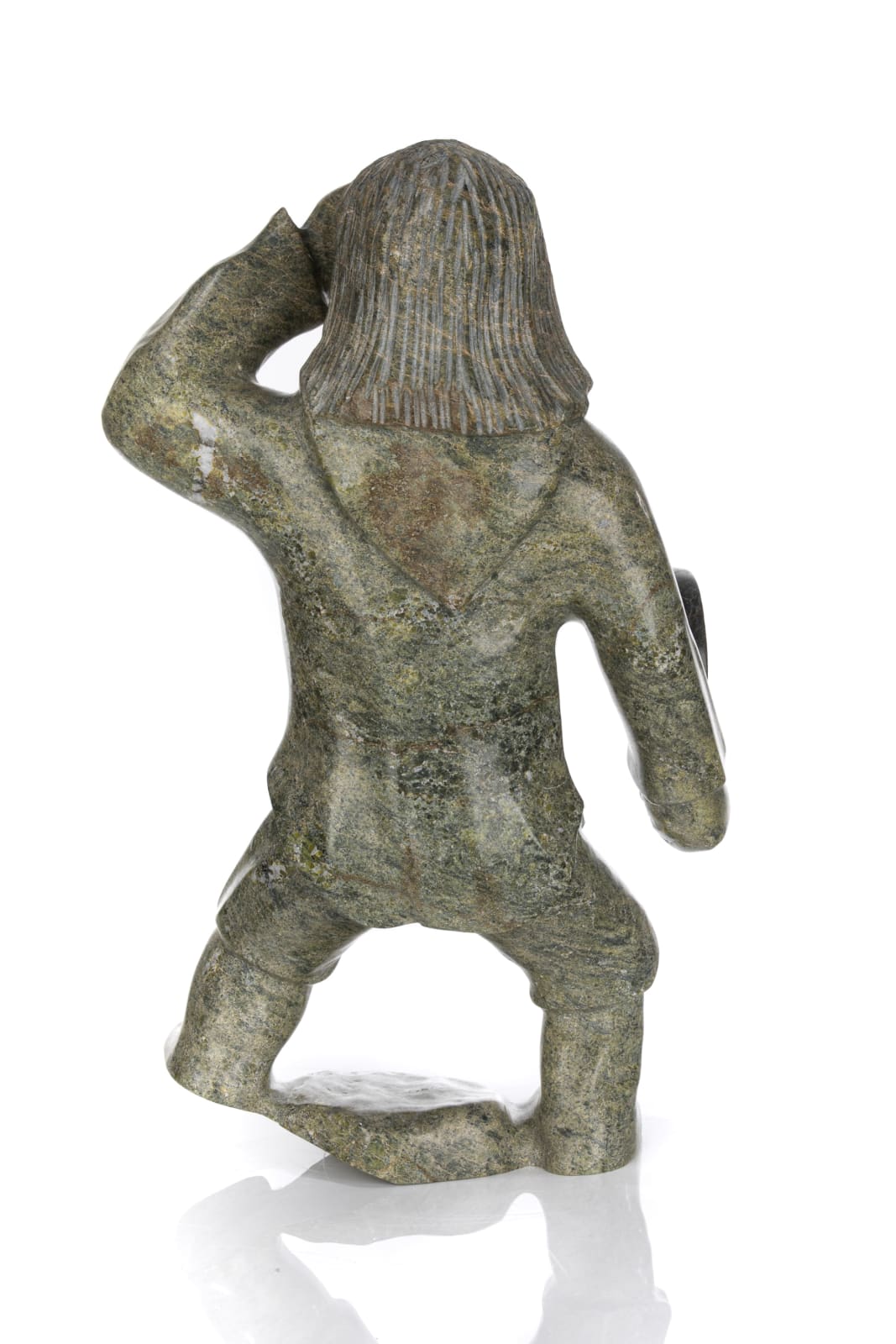 ASHEVAK TUNNILLIE (1956-2018) KINNGAIT (CAPE DORSET), Drum Dancer, 1994
