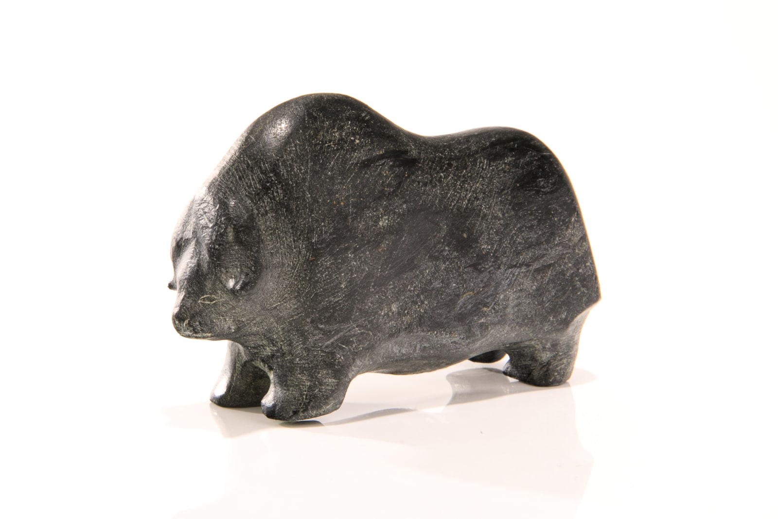 BARNABUS ARNASUNGAAQ (1924-2017) QAMANI'TUAQ (BAKER LAKE), Muskox, mid 1980s