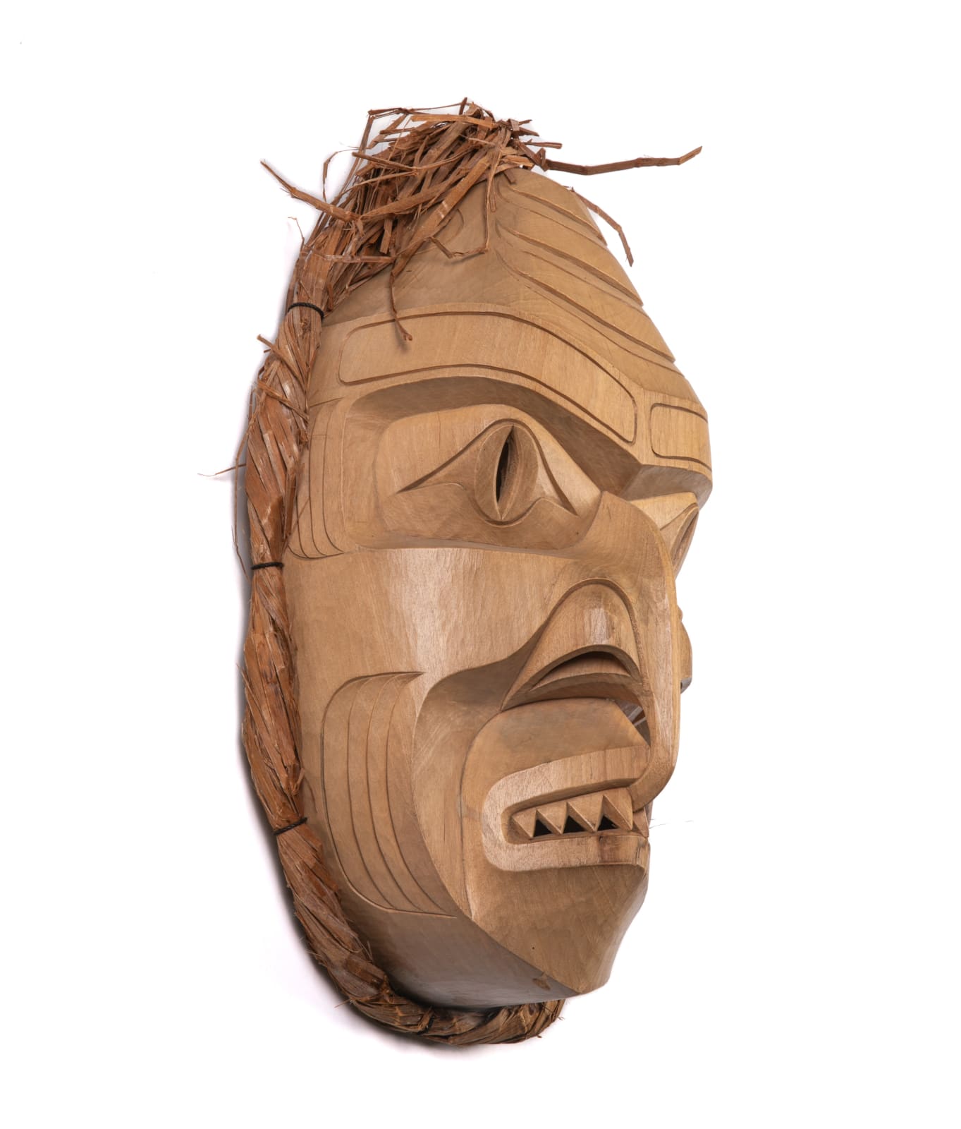 STANLEY “STAN” CLIFFORD HUNT (1954-) KWAKWA̱KA̱ʼWAKW, FORT RUPERT, B.C., Kwaguilth Shark (Dog Fish Mask), early 2000s