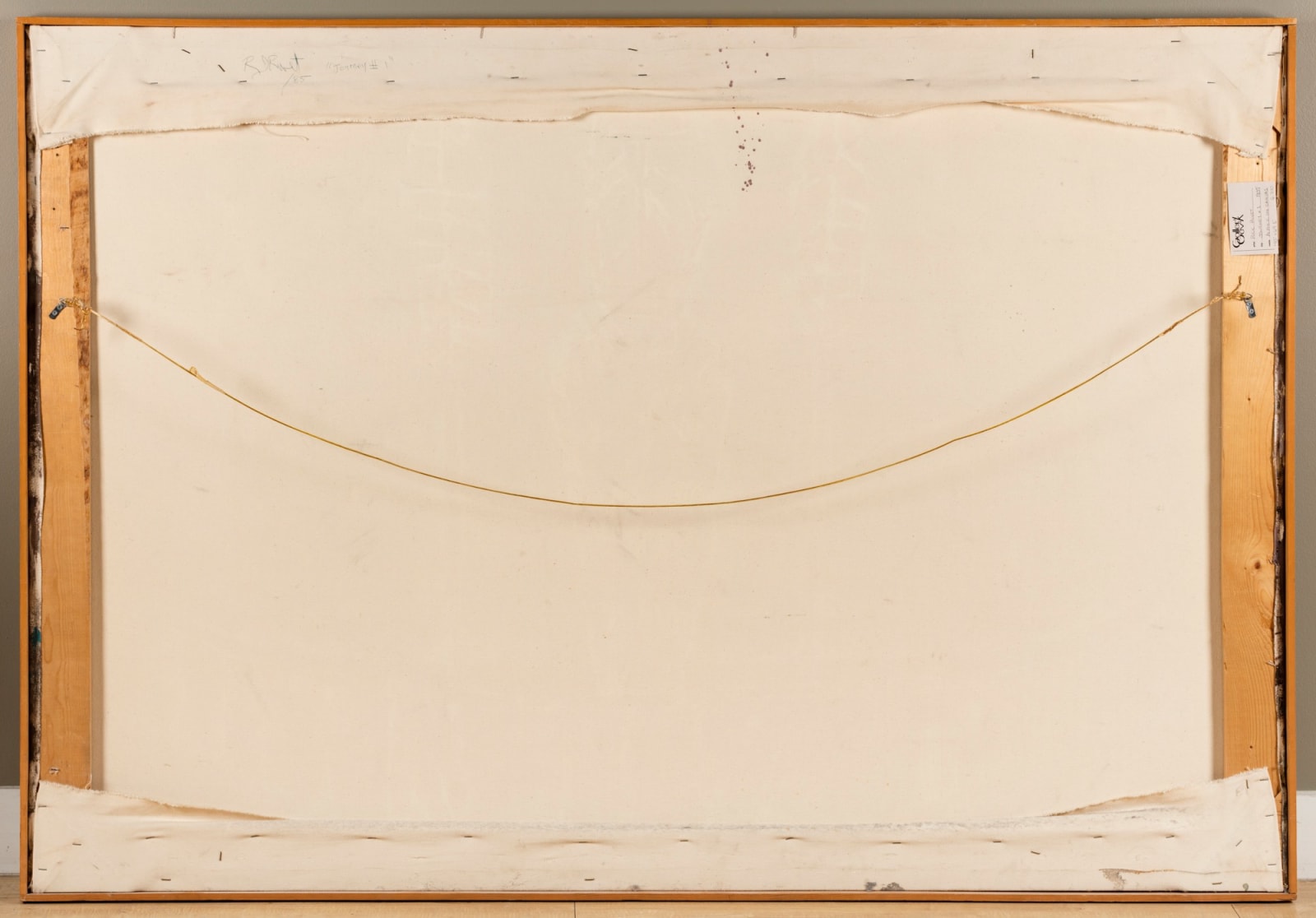 RICK RIVET (1949-) SAHTU-MÉTIS, AKLAVIK, NWT / ONTARIO, Journey #1, 1985
