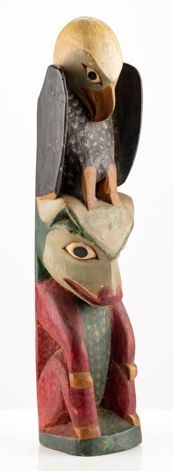 UNIDENTIFIED NUU-CHAH-NULTH ARTIST, Model Totem Pole, 28 July 1908