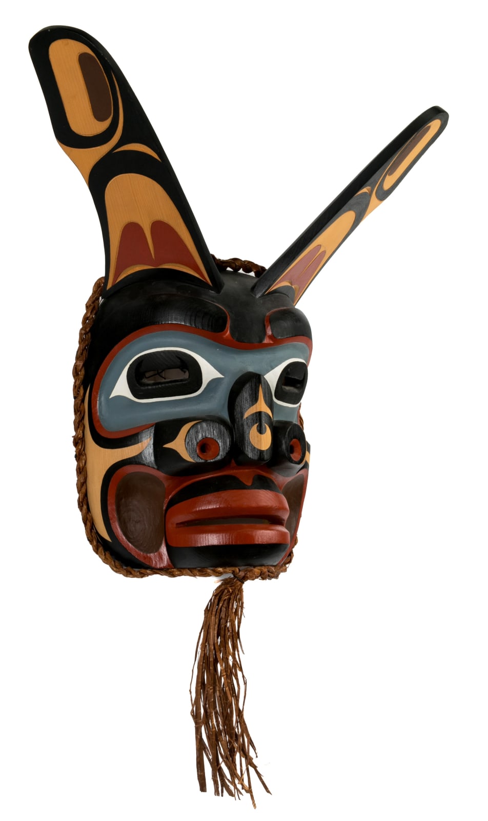 TREVOR HUNT (1975-) KWAKWA̱KA̱ʼWAKW, FORT RUPERT, B.C., Sea Monster Mask, 27 Feb 2003
