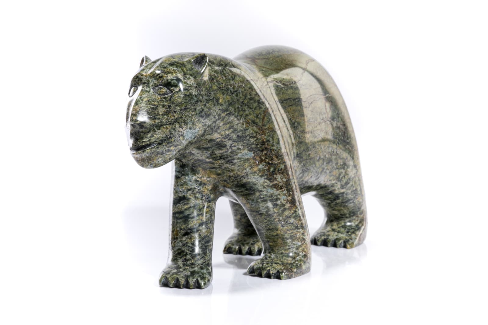 ASHEVAK ADLA (1977-) KINNGAIT (CAPE DORSET), Man / Bear Transformation